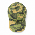 Camo field cap, front view